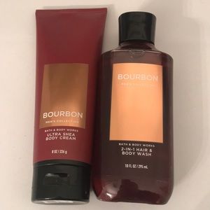 Bath & Body Works body wash and body cream